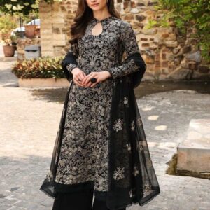 3 Piece Lawn Suit-Embroidered (Unstitched)