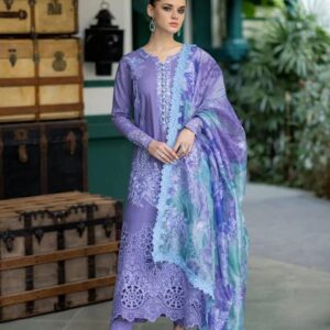3 Piece Lawn Suit-Embroidered (Unstitched)