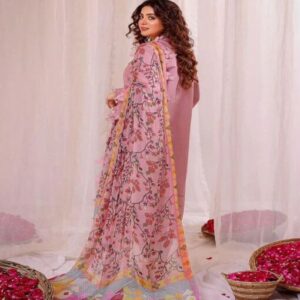 3 Piece Lawn Suit-Embroidered (Unstitched)