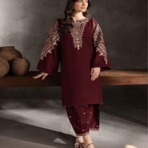 2 Piece Lawn Suit-Embroidered (Unstitched)