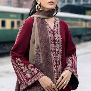 3 PIECE LAWN SUIT- EMBROIDERED (UNSTITCHED)